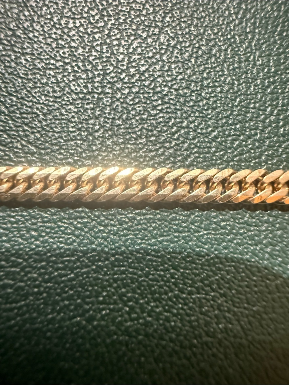 14kt Gold Curb Chain Bracelet - Classic Gold Jewelry Bony Levy Nordstroms 2.8grm - Picture 4 of 8